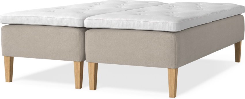 Delux Sense - Ramsäng, dubbelsäng med bäddmadrass