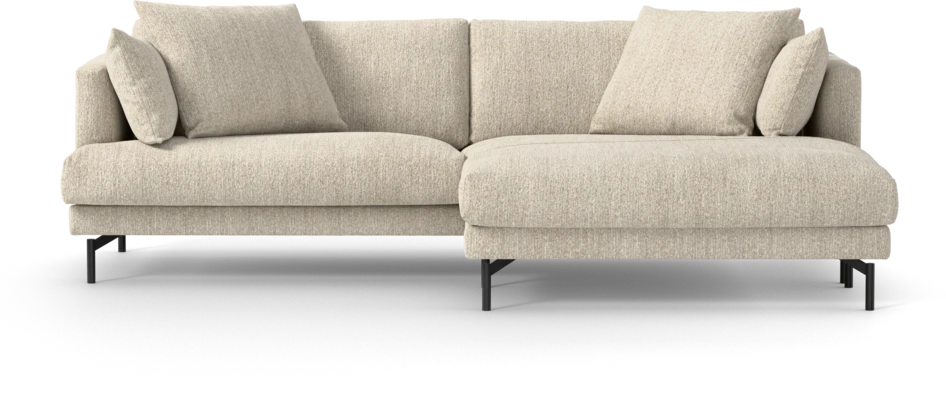 Harper - 4-sits med schäslong XL höger - Beige