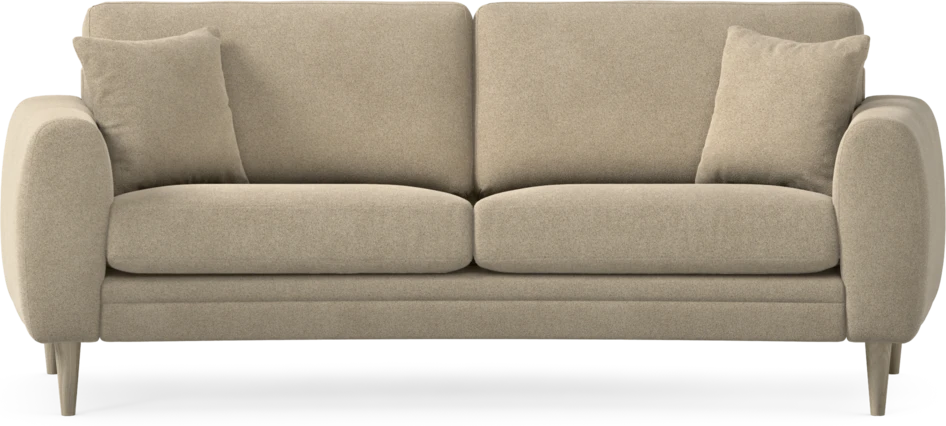 Eden - 2,5-sits soffa svängd - Beige
