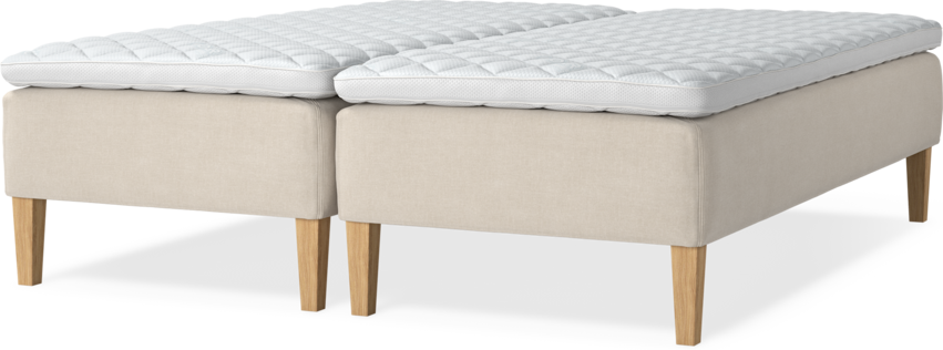 Delux Sense - Ramsäng, dubbelsäng med bäddmadrass