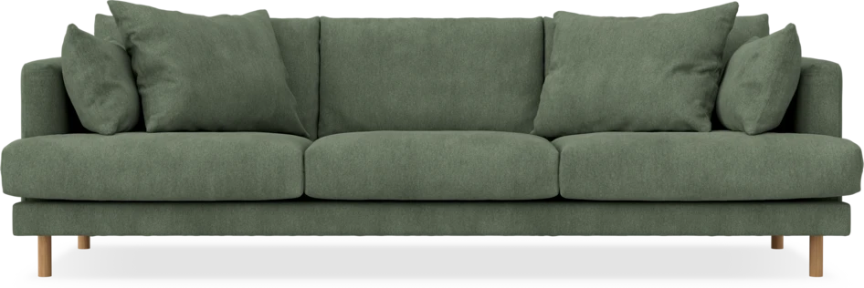 Harper - 4-sits soffa - Grön