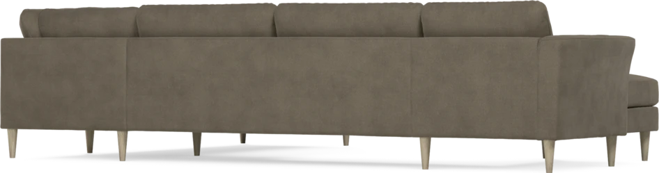 Bridge - Hörnsoffa, 3+2-sits med schäslong vänster - Beige