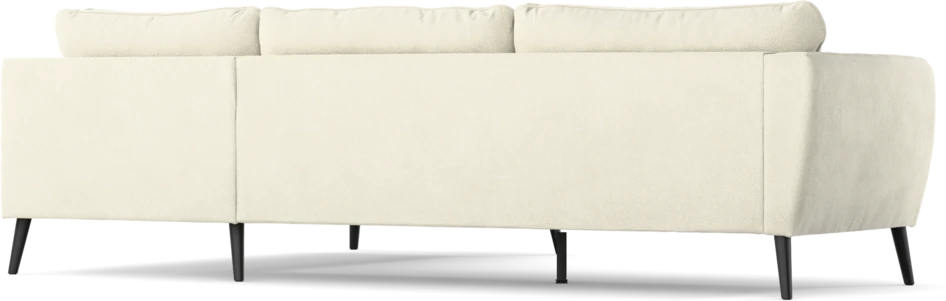 County - 2,5-sits soffa med divan höger - Vit