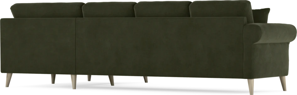 Eden - Hörnsoffa, 3+1-sits - Grön
