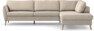County - 2,5-sits soffa med divan höger - Beige