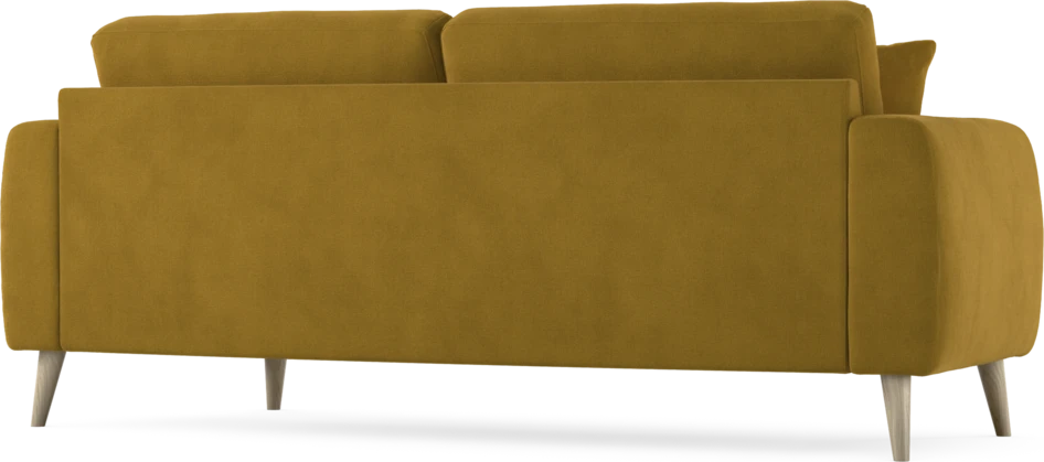 Eden - 2,5-sits soffa svängd - Gul