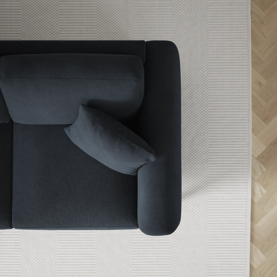 Eden - 2,5-sits soffa - Blå