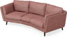 Madison - 3-sits soffa svängd, 70 cm - Röd