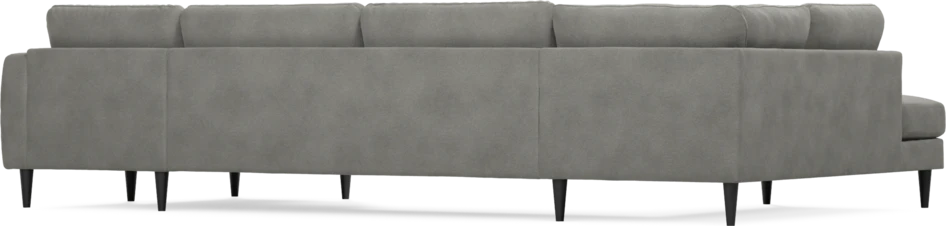 Bridge - 3-sits soffa med divan vänster och schäslong höger - Grå
