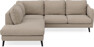 Madison - 2-sits soffa med divan vänster - Beige