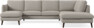 Madison Lux - 2-sits soffa med schäslong vänster och divan höger - Beige