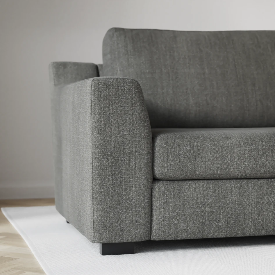 Friday - 2,5-sits soffa med divan höger - Grå