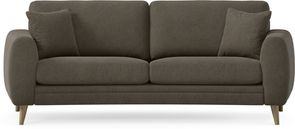 Eden - 2,5-sits soffa svängd - Brun