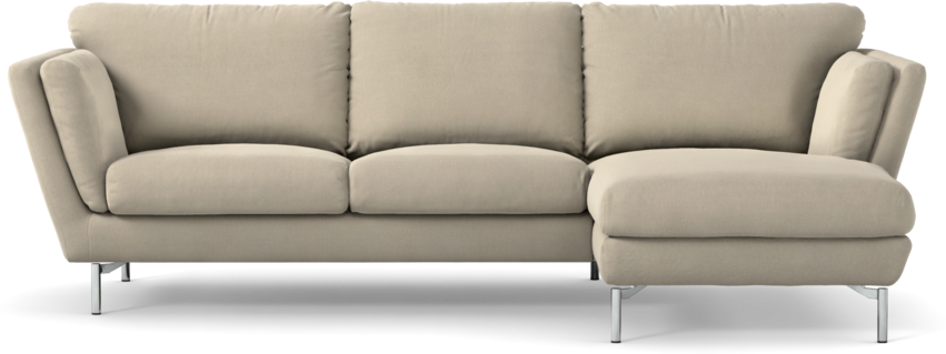 Madison - 2-sits soffa med schäslong höger - Beige