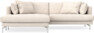 Harper - 4-sits med schäslong XL vänster - Beige