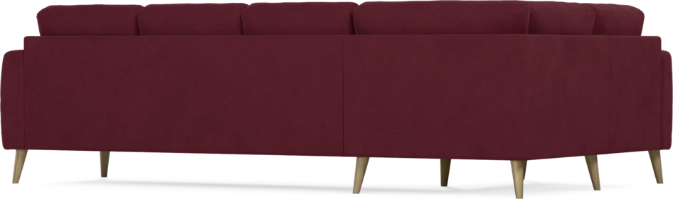 Eden - Hörnsoffa, 1+3-sits - Röd