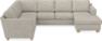 Friday - Hörnsoffa, 2+3-sits med schäslong höger - Beige