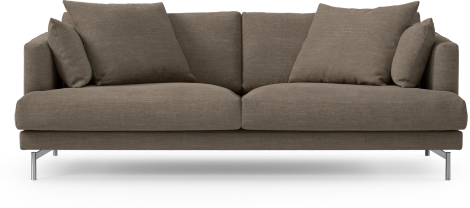 Harper - 3-sits soffa - Brun