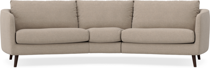 Madison - 3-sits soffa svängd, 90 cm - Beige