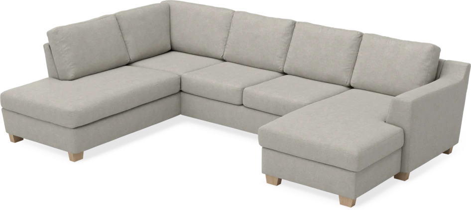 Friday - 3-sits soffa med divan vänster och schäslong höger - Beige