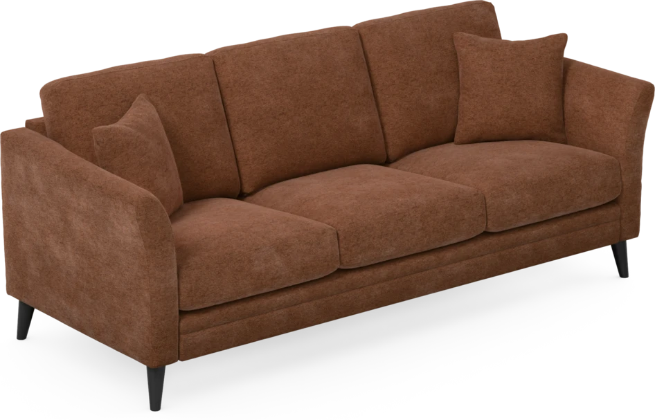 Eden - 3-sits soffa - Orange
