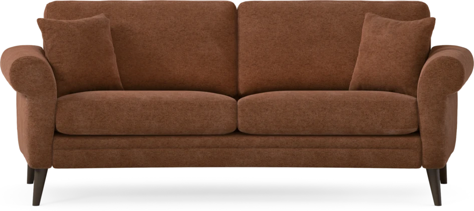 Eden - 2,5-sits soffa svängd - Orange