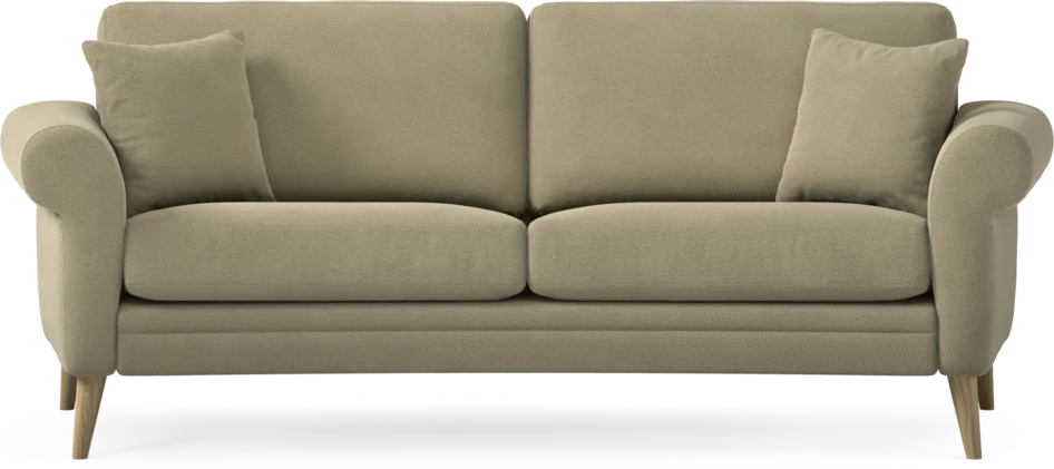 Eden - 2,5-sits soffa svängd - Beige