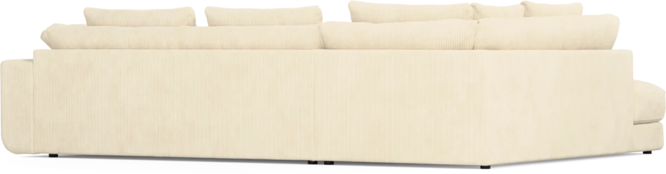 Amie - 3-sits med divan vänster - Vit