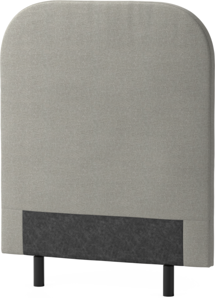 Delux Rundad - Sänggavel, 90-210 cm - Grå