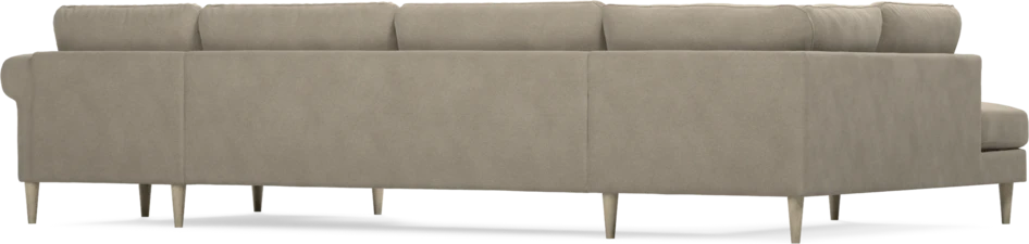 Bridge - 3-sits soffa med divan vänster och schäslong höger - Beige