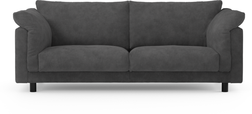 Cherrie - 2,5-sits soffa, fast klädsel - Grön