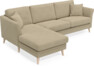 Eden - 2,5-sits soffa med schäslong - Beige