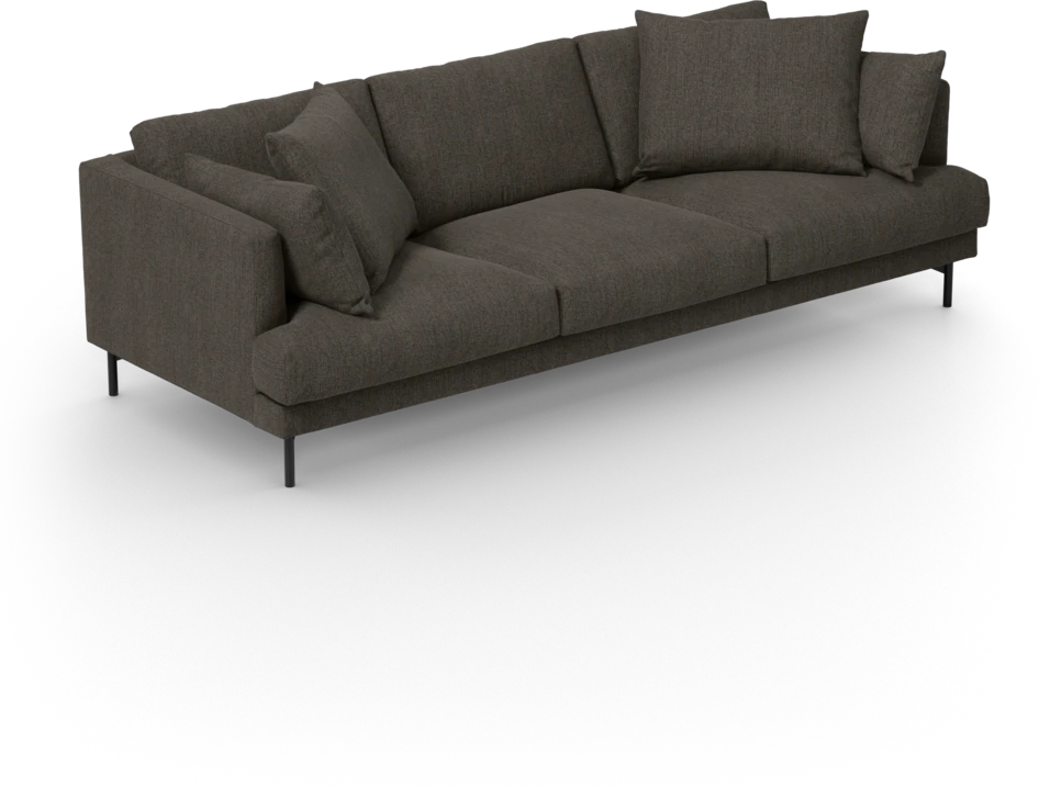 Harper - 4-sits soffa - Brun