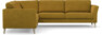 Bridge - Hörnsoffa, 2+3-sits - Gul