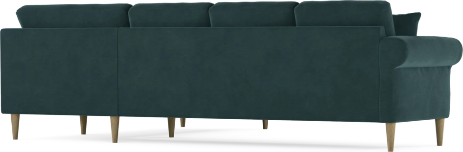 Eden - Hörnsoffa, 3+2-sits - Blå