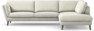 Madison Lux - 3-sits soffa med divan höger - Vit