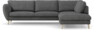 Madison Lux - 3-sits soffa med divan höger - Vit