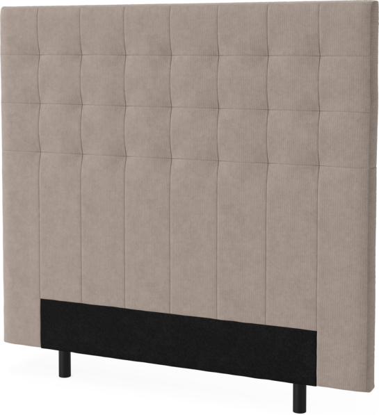 Wave - Sänggavel, 90-210 cm - Beige