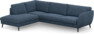 Madison - 3-sits soffa med divan vänster - Blå