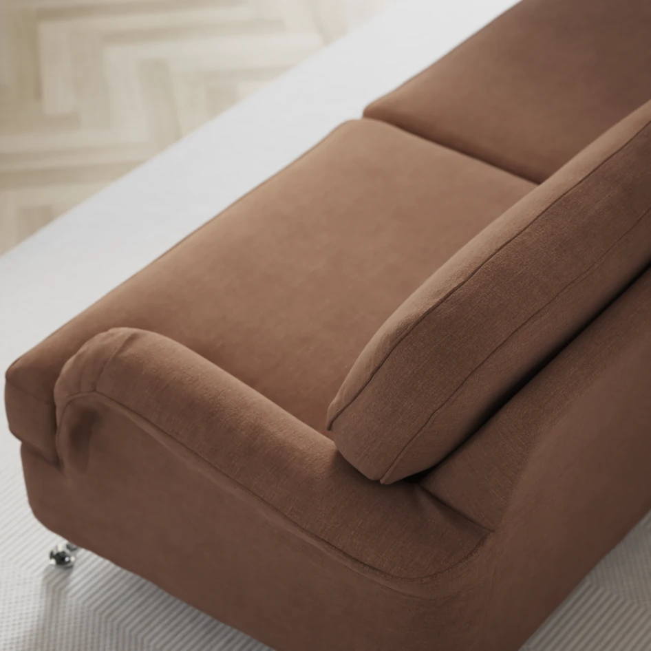 Oxford - 3-sits soffa svängd - Orange