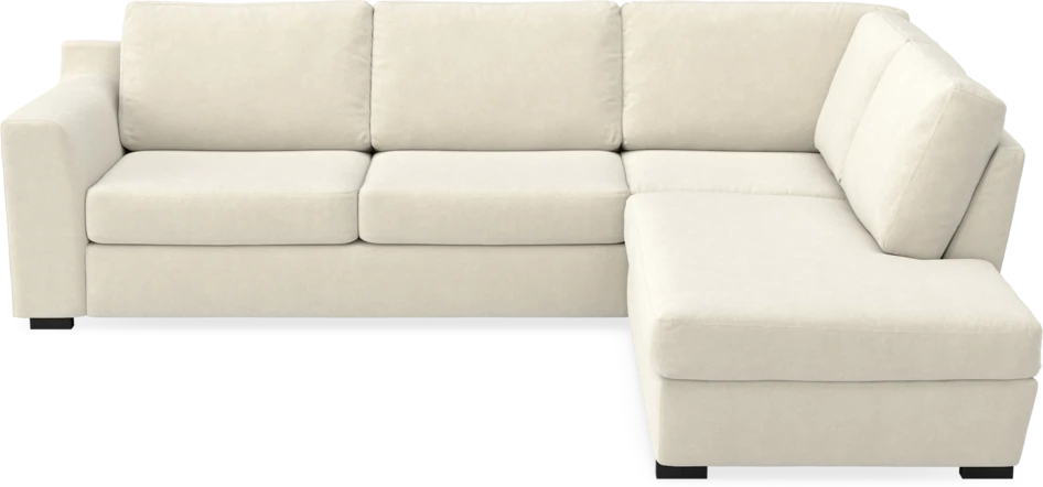 Friday - 2,5-sits soffa med divan höger - Beige