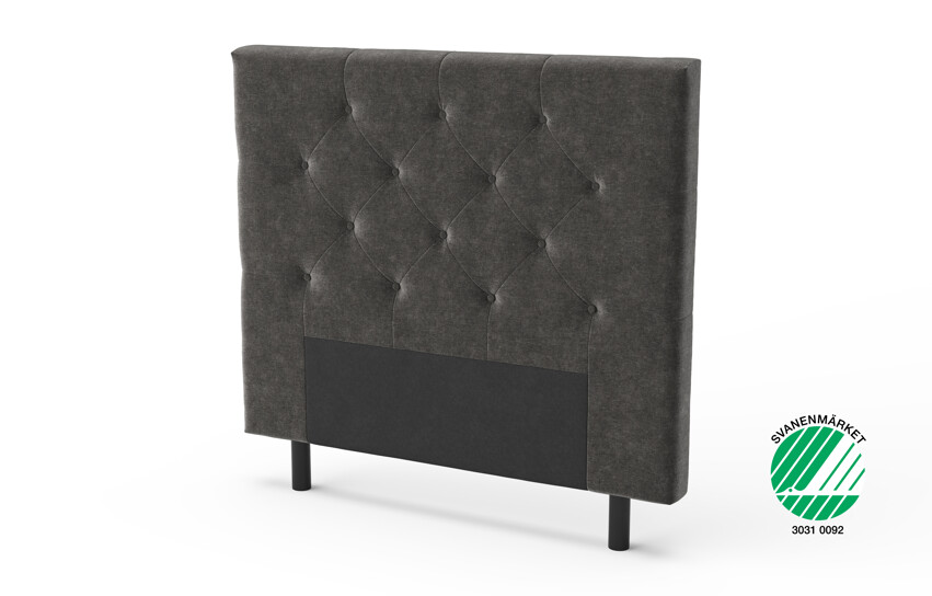 Feel - Sänggavel, B 90-140 cm - Grå