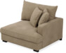 Rossi - 1,5-sits med armstöd höger - Beige