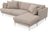 Harper - 4-sits med schäslong höger  - Beige