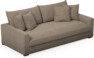 Rossi - 3-sits soffa, hel dyna - Beige