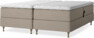 Delux Dream - Ställbar säng, dubbelsäng med bäddmadrass - Beige