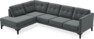 Rio - 3-sits soffa med divan vänster - Grå
