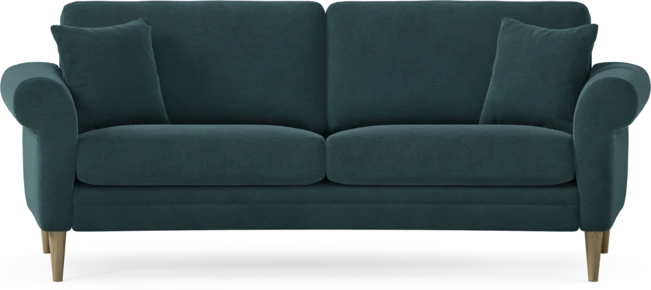 Eden - 2,5-sits soffa svängd - Blå