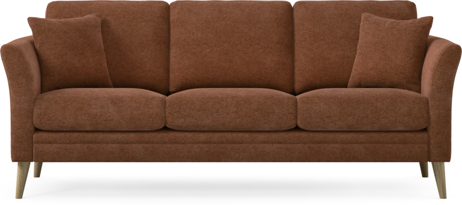 Eden - 3-sits soffa - Orange