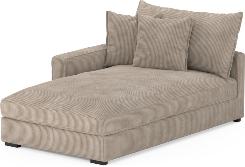 Rossi - Schäslong vänster - Beige